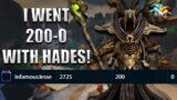 So I Went 200-0 With Hades In Duel… – Grandmasters Ranked Duel – SMITE