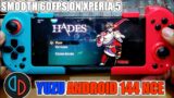 Hades Yuzu Android 144 NCE Update Playable 60FPS Xperia 5 SD855