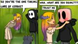Hades and Persephone and their romantic history (Goofy Gods Webcomic)