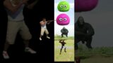 Monkey Hades to Spiderman , Gorilla , alien dance & girl dance funny magic video #shortsvideo
