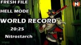[WR] Hades Speedrun || Fresh File Hell Mode – First run in 20:25