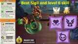 Best Sigil and level 6 skill Hades Dragon-Dragon mania Legends | Divine Dungeon Battle | DML
