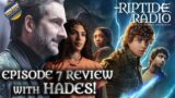 Percy Jackson Episode 7 Review With POSEIDON & HADES! – Riptide Radio