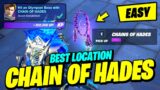 How to EASILY Hit an Olympian Boss with CHAIN OF HADES (LOCATION) – Fortnite Quest