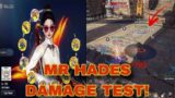 MIR4-MR HADES (OLD APOLLO G) DAMAGE TEST | FAMOUS FAMILY NEW MEMBER