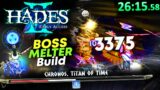 My Cast Build MELTS ALL Hades 2 BOSSES in 26:15 | Hades 2 Speedrun @syrobe