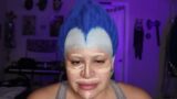 Hades Cosplay Drag King Make Up Transformation
