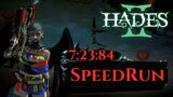 Hades II – Surface Speedrun [Charon Axe] (7:23:84) [V0.93741]