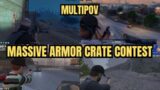 Hades Armor Crate Contested By Besties x Manor, Saints & Cypress (Multipov) | Nopixel 4.0 GTA RP