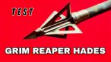 GRIM REAPER HADES 4 BLADE, 125 gr Broadhead Test