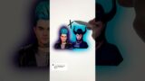 Hades + Maleficent Descrndents The Rise Of Red #descendants #disney #art #shorts