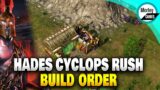 INSANE Hades Cyclops Rush Build Order to DOMINATE in Age of Mythology Retold