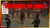 Hades & BBMC have a Heated meeting after Hades wipes BBMC at Cargo Ship Event | Nopixel RP