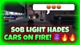 SOB Light Hades Cars On Fire Front Of Their Warehouse | NoPixel GTA RP | NoPixel Clips