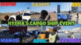 MANOR VS HADES VS 399 VS SAINTS VS CYPRESS VS ADMC At Hydra's Cargo Event | NOPIXEL 4.0 GTA RP