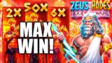 THIS 15,000X MAX WIN ON ZEUS VS HADES SHOCKED ME!