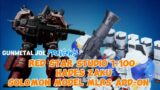 RED STAR STUDIO HADES ZAKU & SOLOMON MODEL CLEAR PARTS + MLRS ADD ON PREVIEW