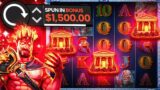 Spun in a $1,500 BONUS on ZEUS VS HADES! (INSANE)